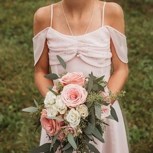 Girls jr bridesmaid dress